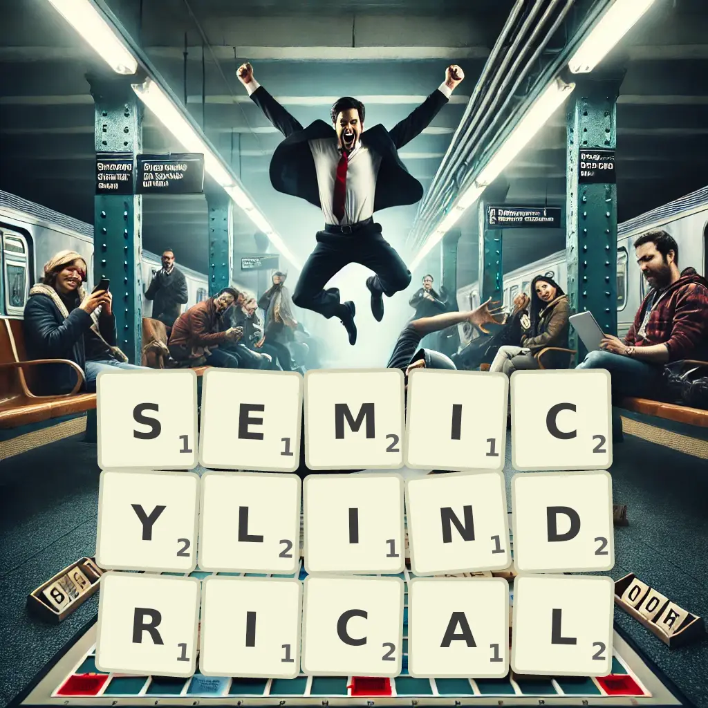 List of words with letters SEMICYLINDRICAL Words with letters SEMICYLINDRICAL