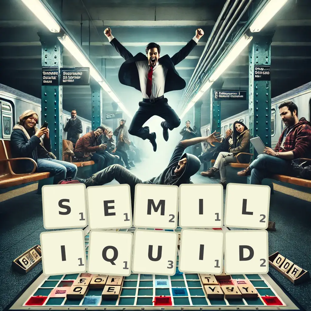 List of words with letters SEMILIQUID Words with letters SEMILIQUID