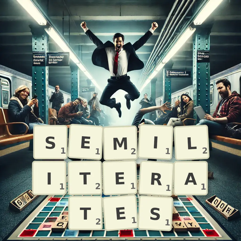 List of words with letters SEMILITERATES Words with letters SEMILITERATES