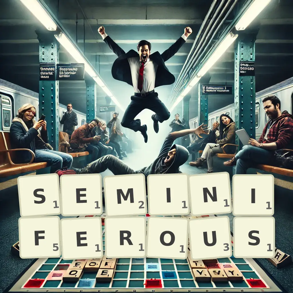 List of words with letters SEMINIFEROUS Words with letters SEMINIFEROUS