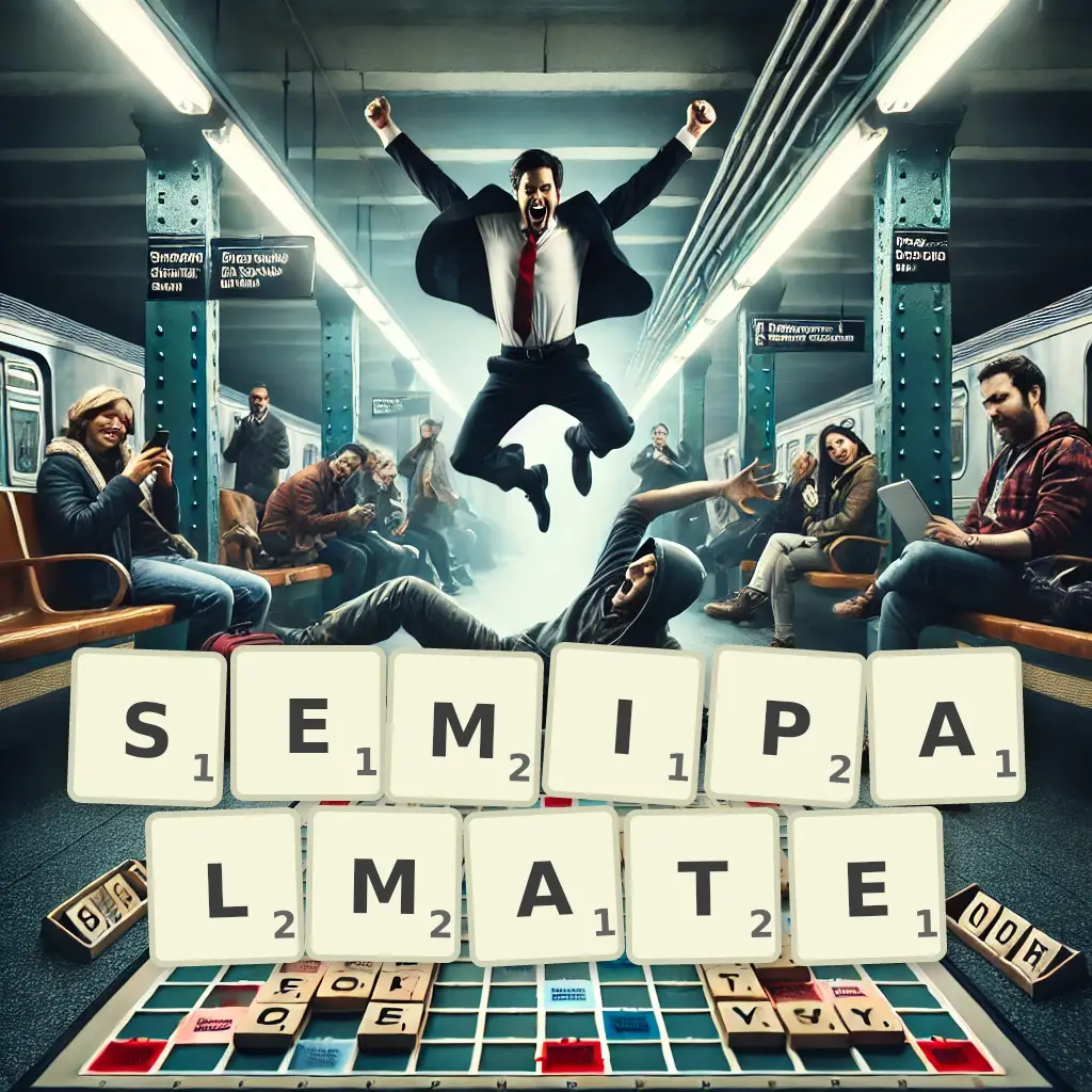 List of words with letters SEMIPALMATE Words with letters SEMIPALMATE