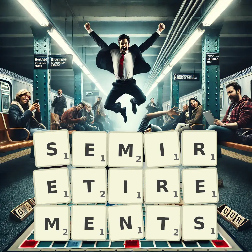 List of words with letters SEMIRETIREMENTS Words with letters SEMIRETIREMENTS