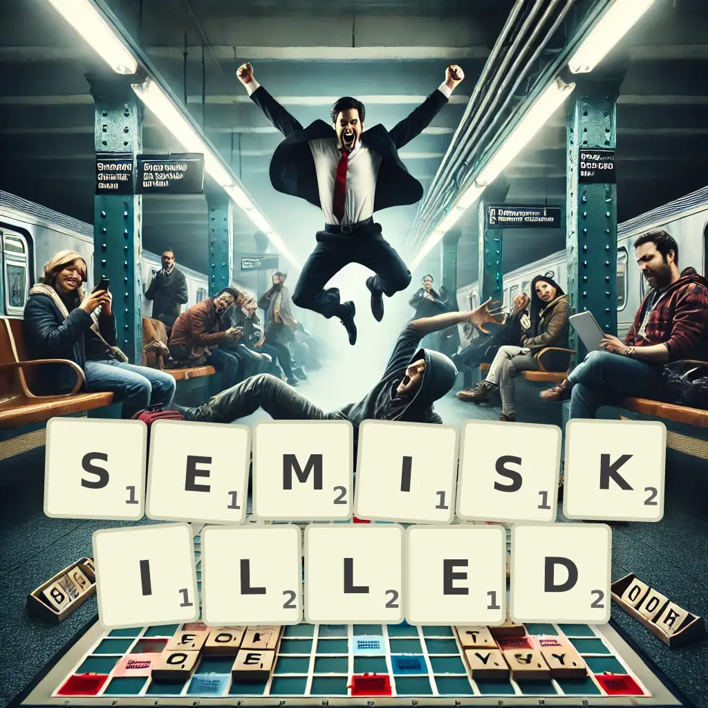 List of words with letters SEMISKILLED Words with letters SEMISKILLED