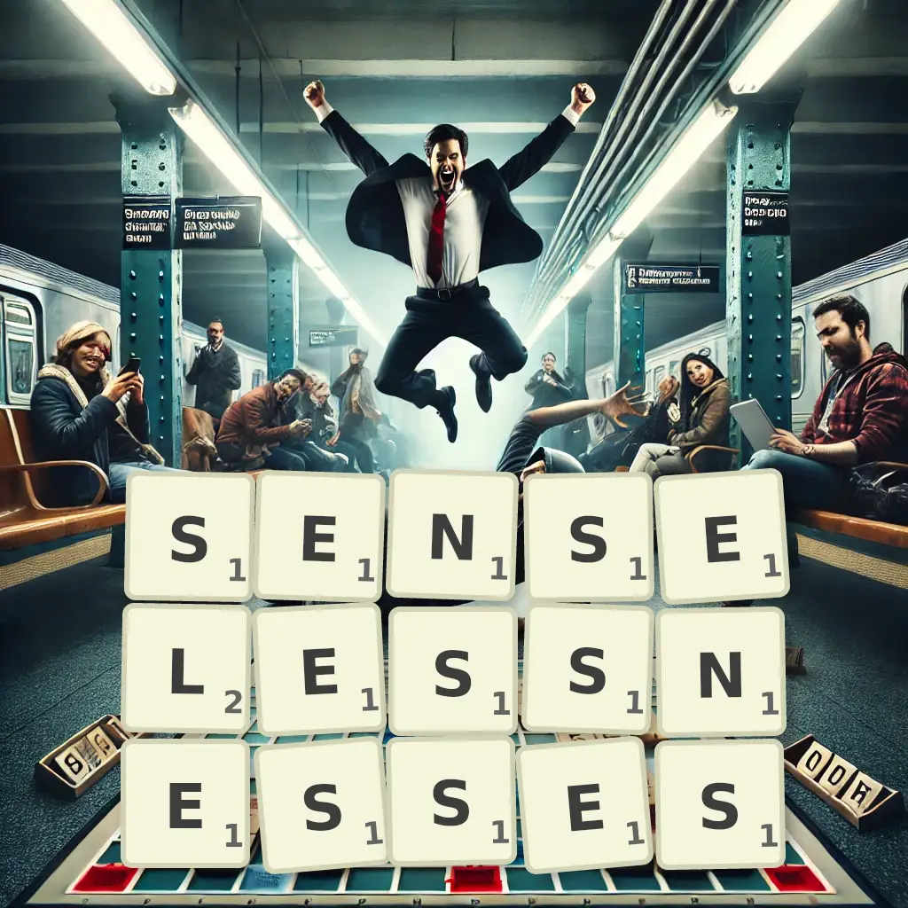 List of words with letters SENSELESSNESSES Words with letters SENSELESSNESSES