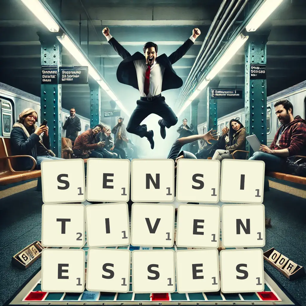 List of words with letters SENSITIVENESSES Words with letters SENSITIVENESSES