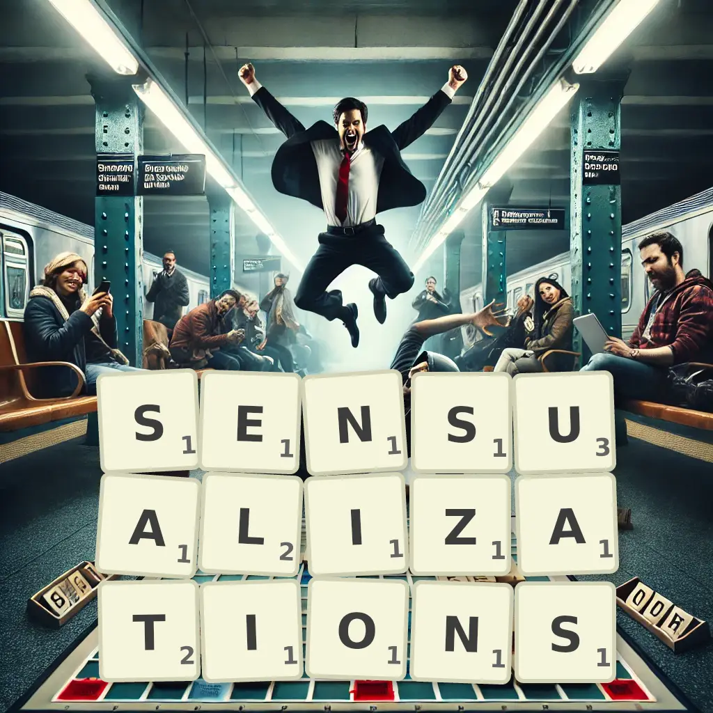 List of words with letters SENSUALIZATIONS Words with letters SENSUALIZATIONS