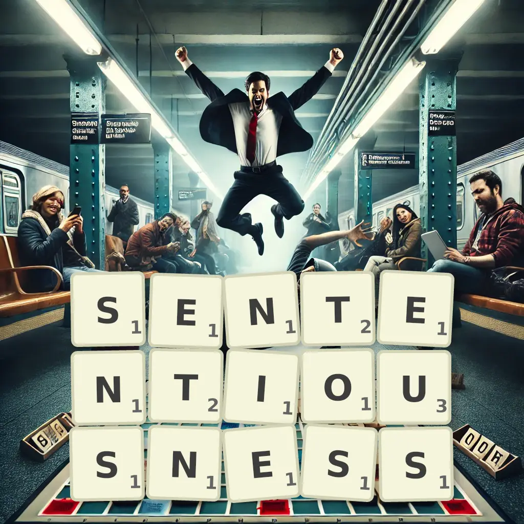 List of words with letters SENTENTIOUSNESS Words with letters SENTENTIOUSNESS
