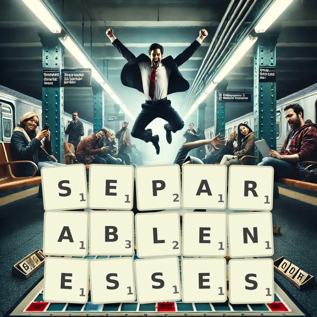 List of words with letters SEPARABLENESSES Words with letters SEPARABLENESSES