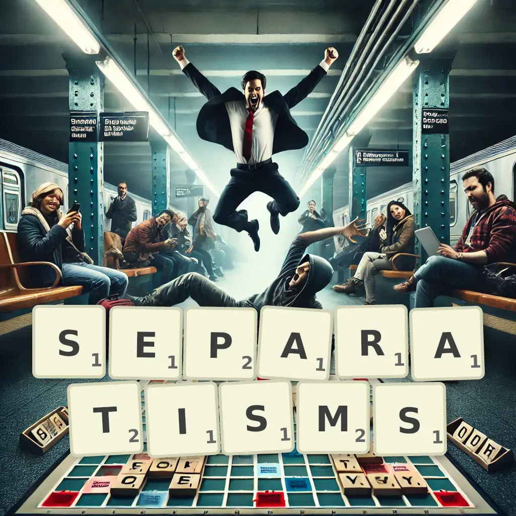 List of words with letters SEPARATISMS Words with letters SEPARATISMS