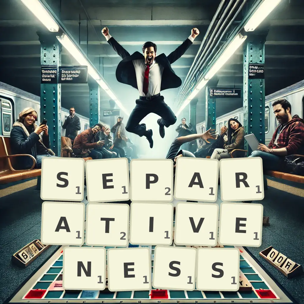 List of words with letters SEPARATIVENESS Words with letters SEPARATIVENESS