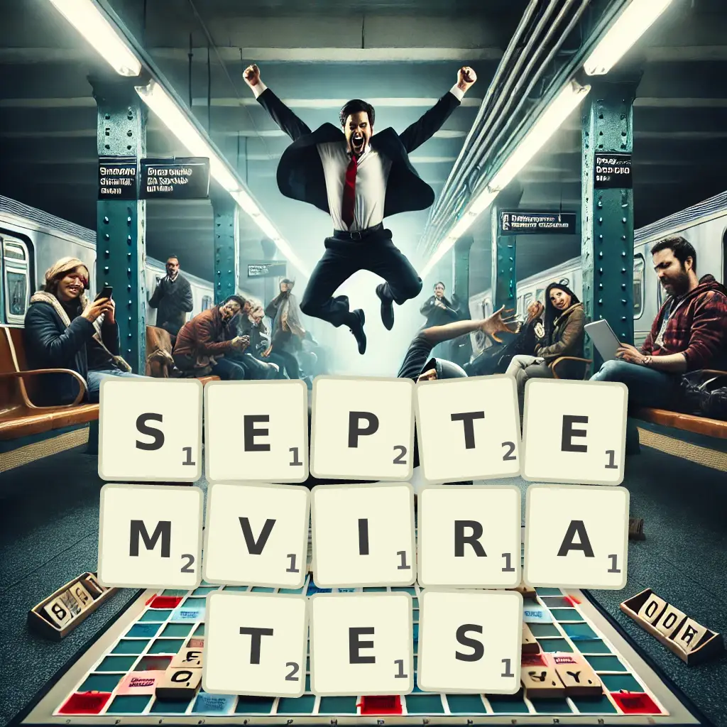 List of words with letters SEPTEMVIRATES Words with letters SEPTEMVIRATES