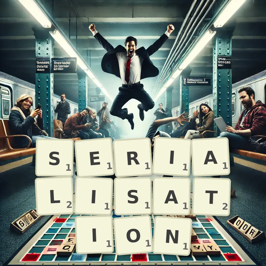 List of words with letters SERIALISATION Words with letters SERIALISATION