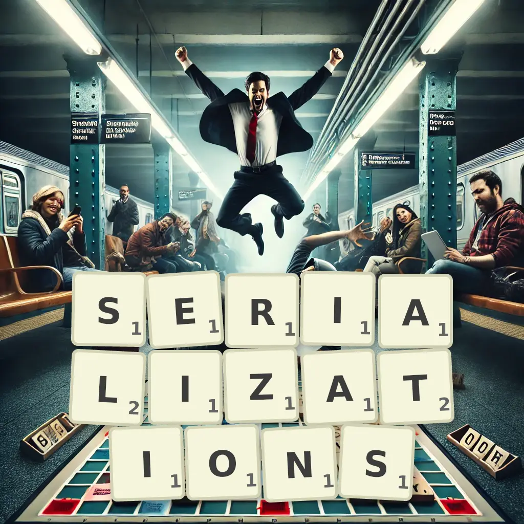 List of words with letters SERIALIZATIONS Words with letters SERIALIZATIONS