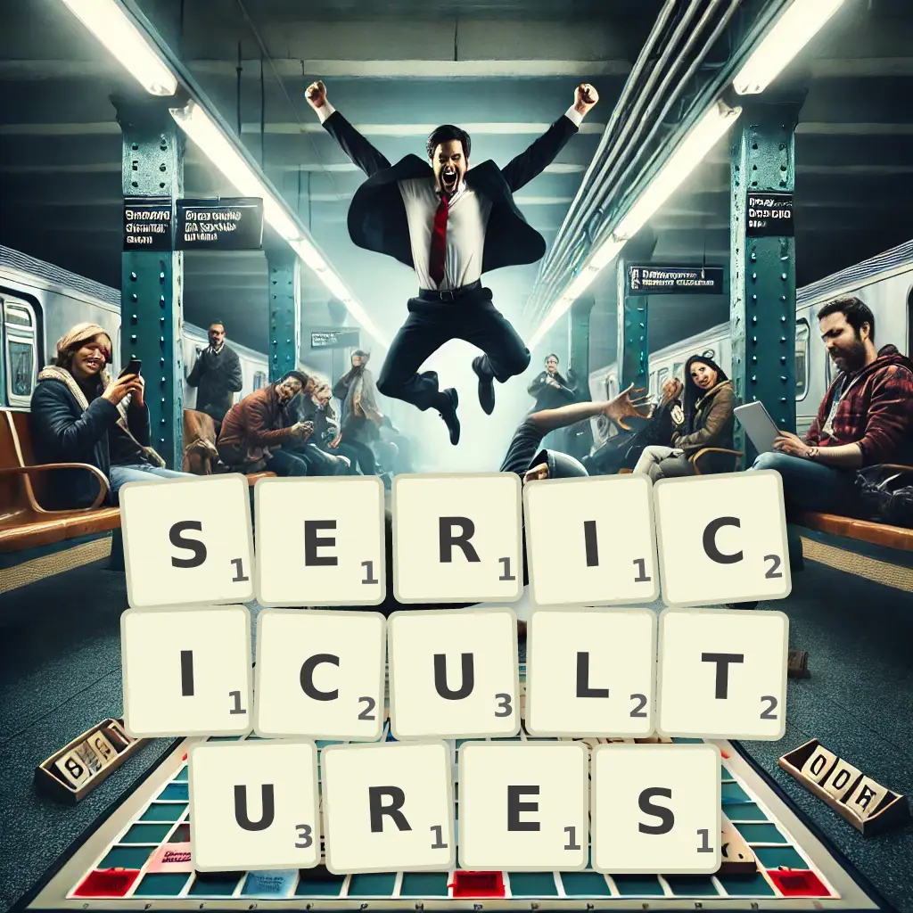 List of words with letters SERICICULTURES Words with letters SERICICULTURES