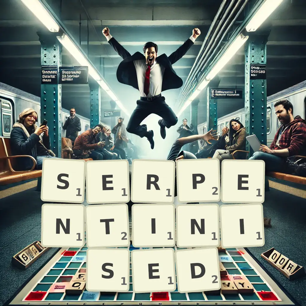 List of words with letters SERPENTINISED Words with letters SERPENTINISED