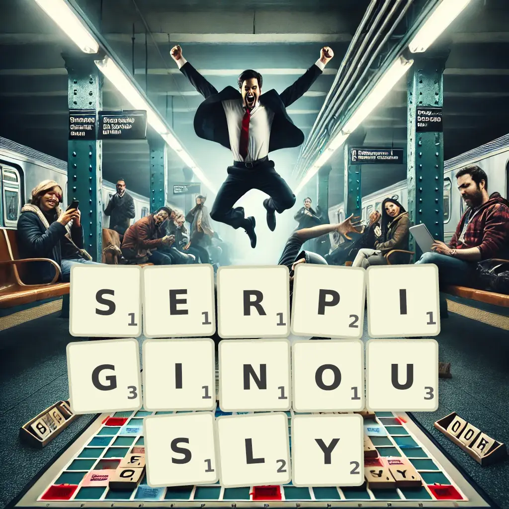 List of words with letters SERPIGINOUSLY Words with letters SERPIGINOUSLY