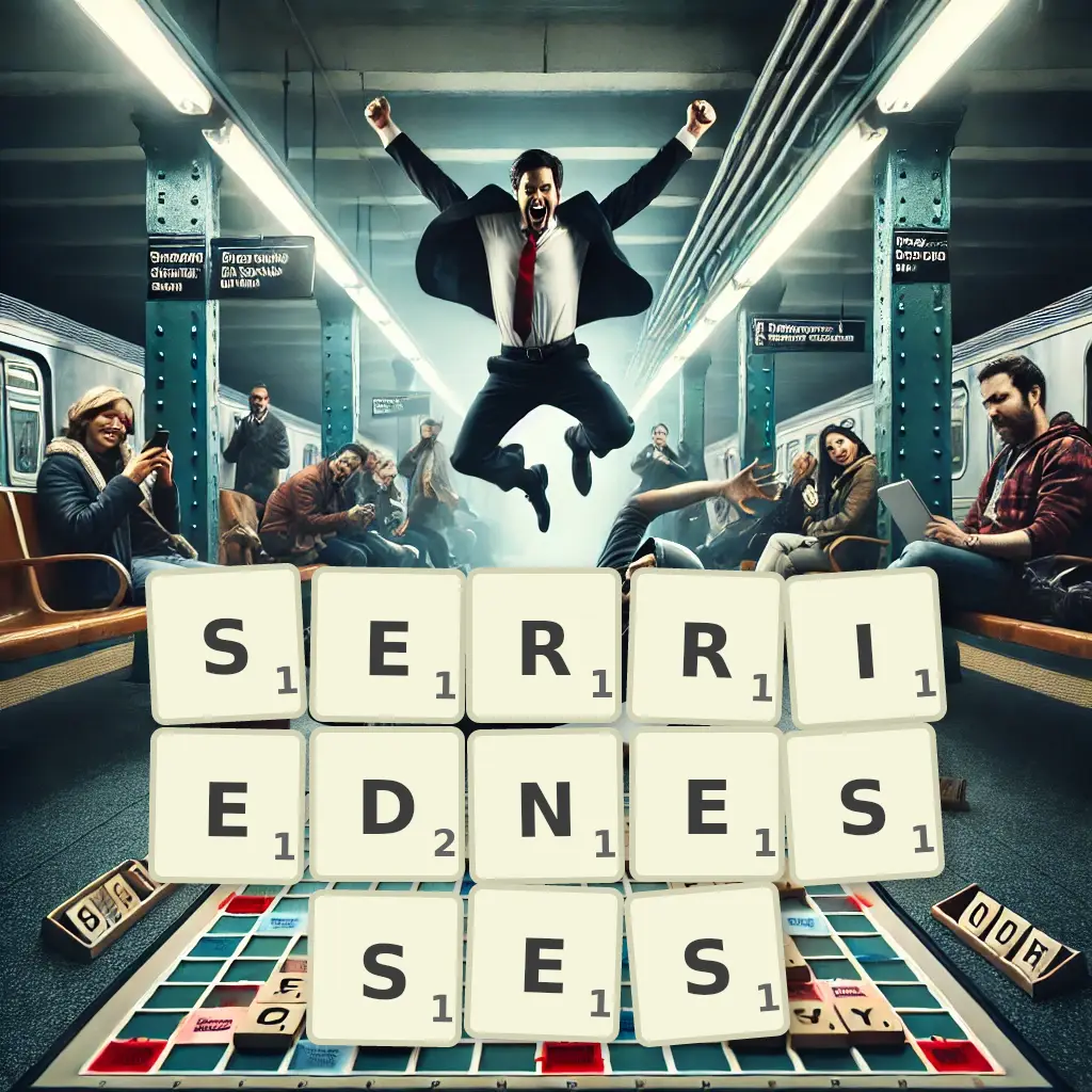 List of words with letters SERRIEDNESSES Words with letters SERRIEDNESSES