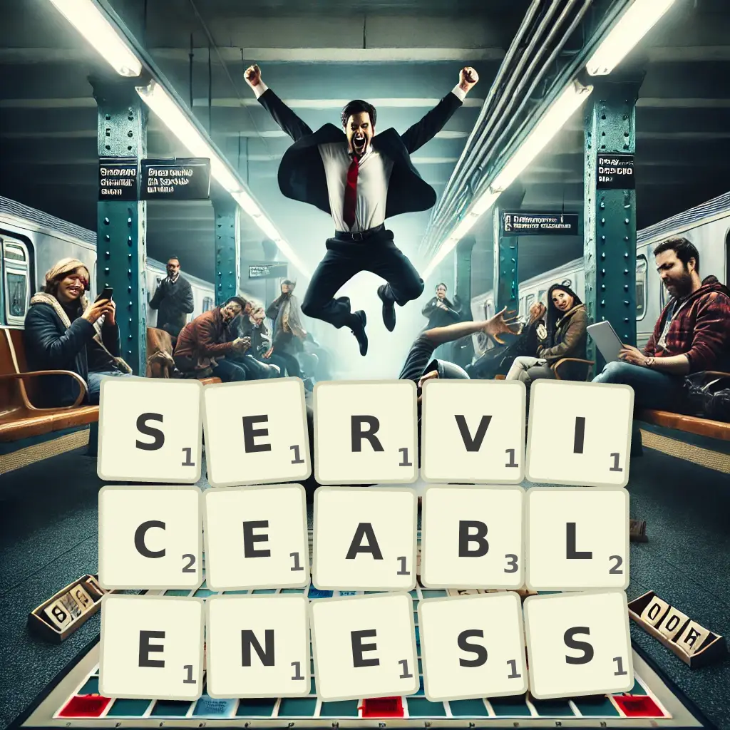 List of words with letters SERVICEABLENESS Words with letters SERVICEABLENESS