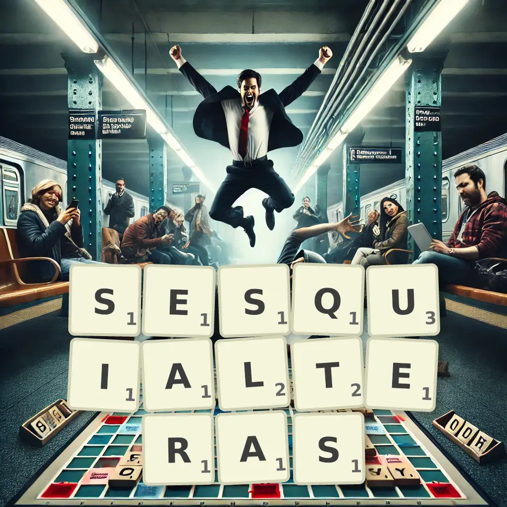 List of words with letters SESQUIALTERAS Words with letters SESQUIALTERAS