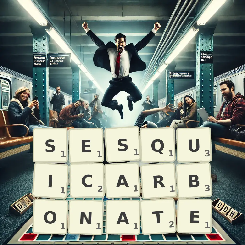 List of words with letters SESQUICARBONATE Words with letters SESQUICARBONATE