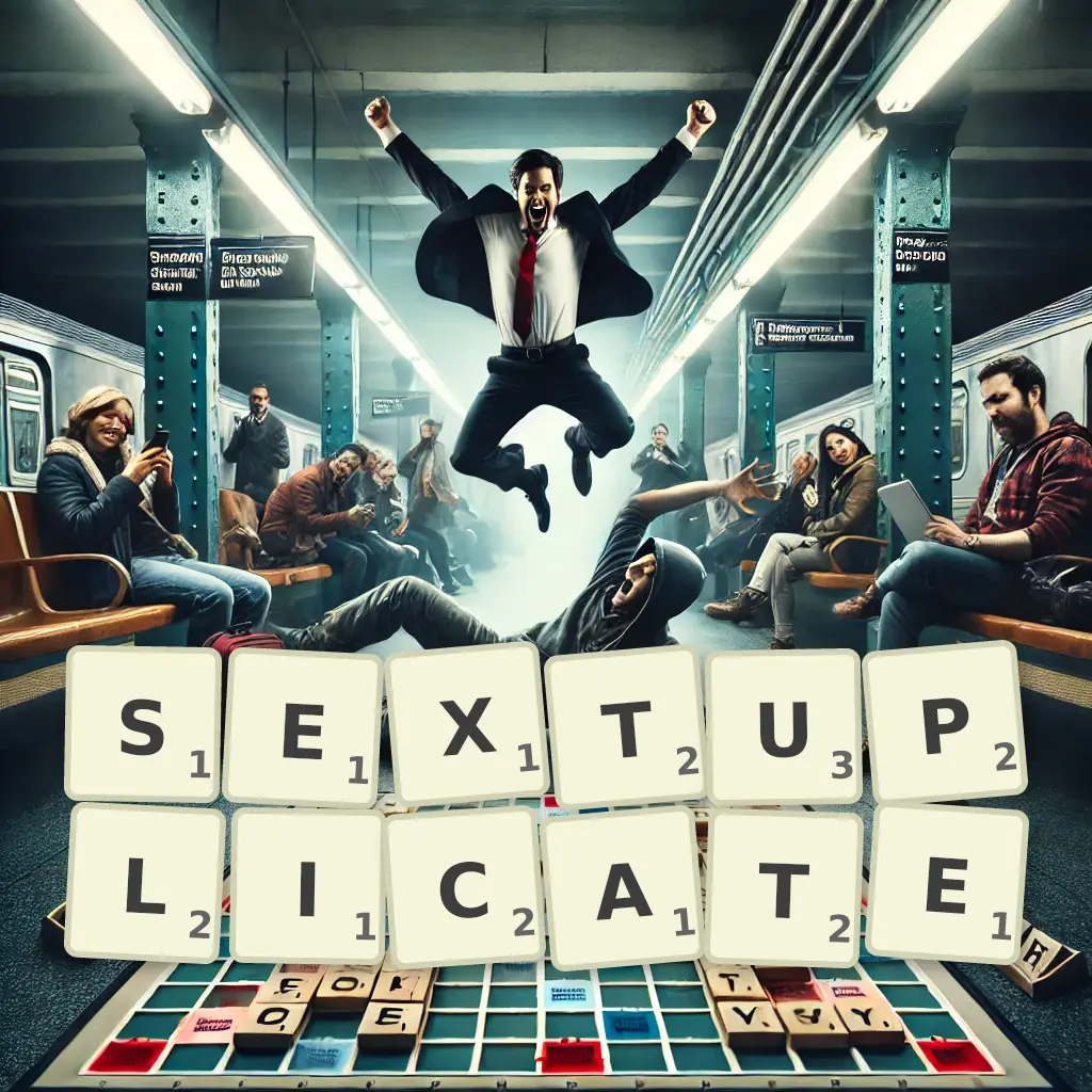 List of words with letters SEXTUPLICATE Words with letters SEXTUPLICATE