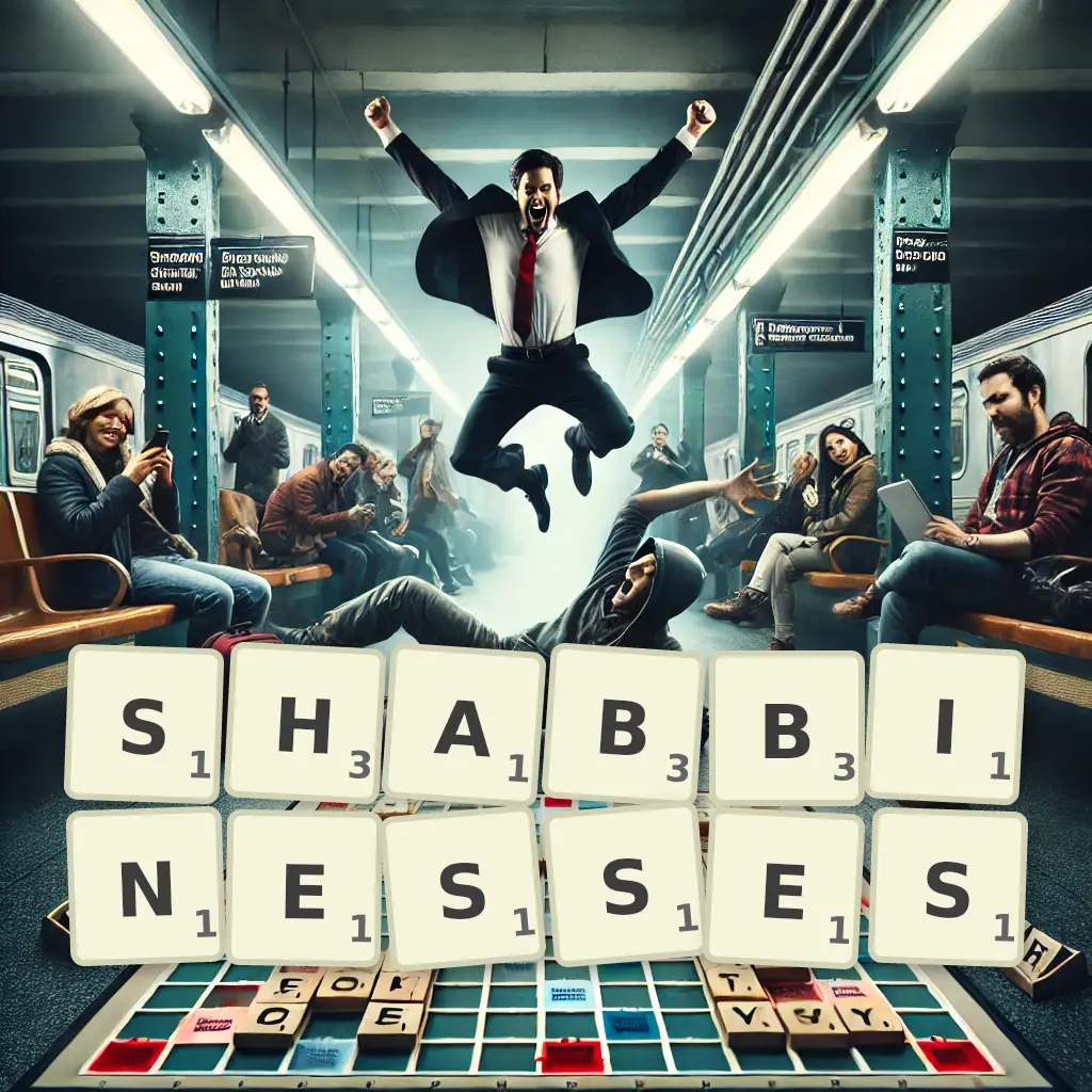 List of words with letters SHABBINESSES Words with letters SHABBINESSES