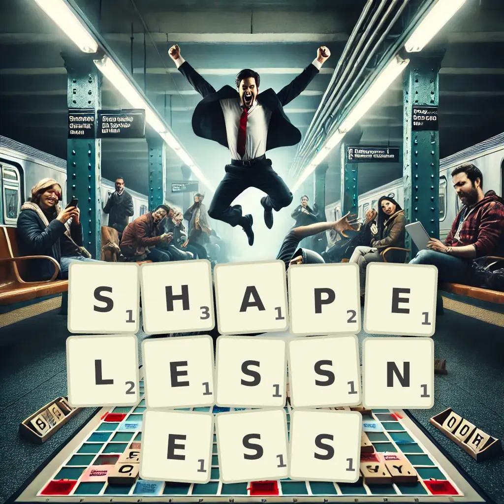 List of words with letters SHAPELESSNESS Words with letters SHAPELESSNESS