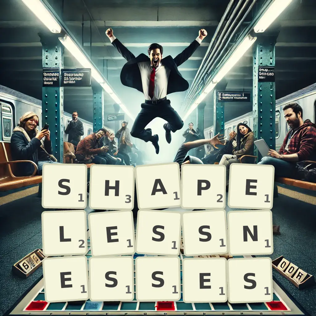 List of words with letters SHAPELESSNESSES Words with letters SHAPELESSNESSES