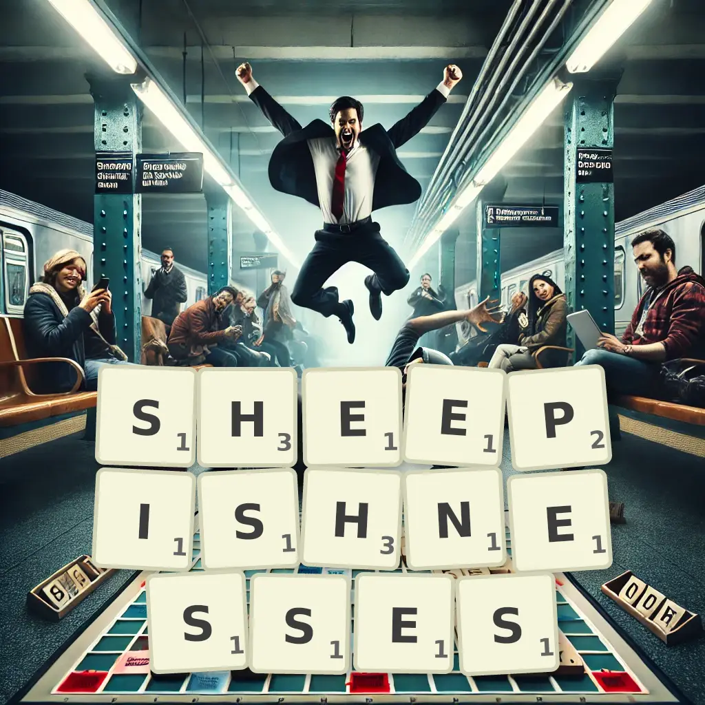 List of words with letters SHEEPISHNESSES Words with letters SHEEPISHNESSES