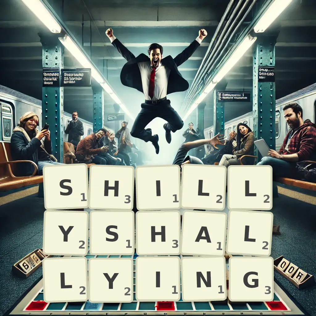 List of words with letters SHILLYSHALLYING Words with letters SHILLYSHALLYING
