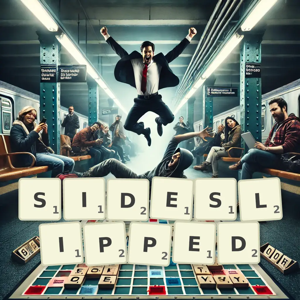 List of words with letters SIDESLIPPED Words with letters SIDESLIPPED