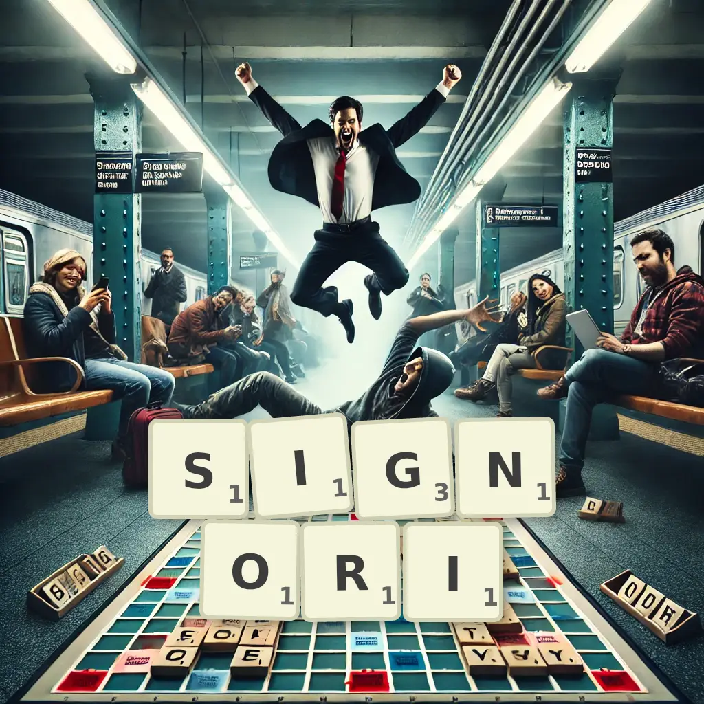 List of words with letters SIGNORI Words with letters SIGNORI