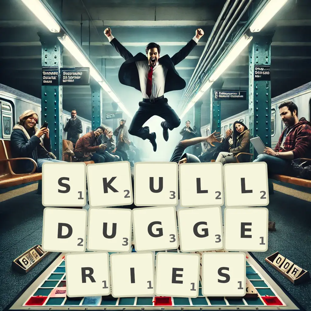 List of words with letters SKULLDUGGERIES Words with letters SKULLDUGGERIES