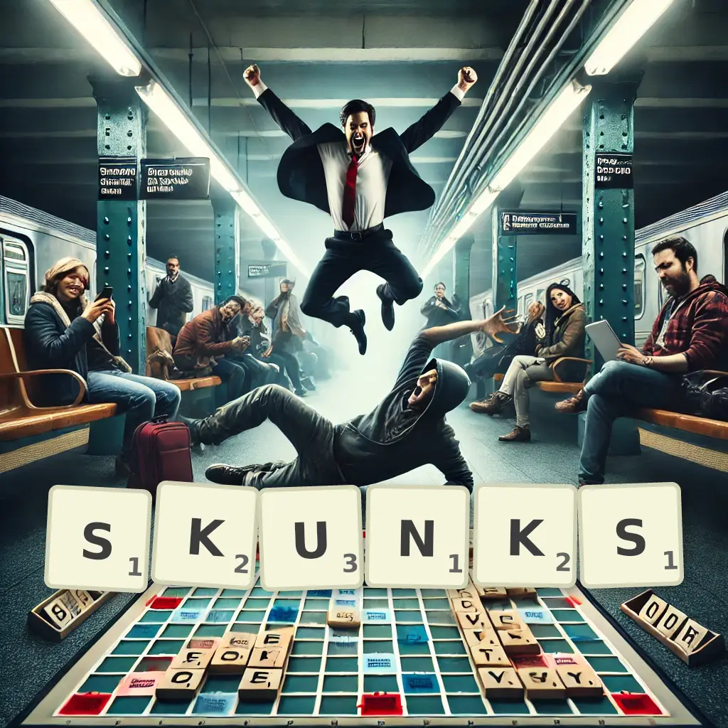 List of words with letters SKUNKS Words with letters SKUNKS