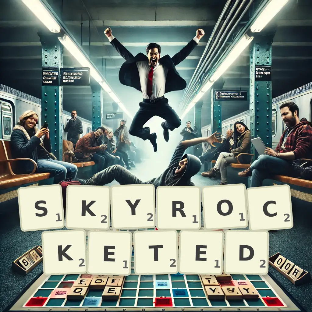 List of words with letters SKYROCKETED Words with letters SKYROCKETED