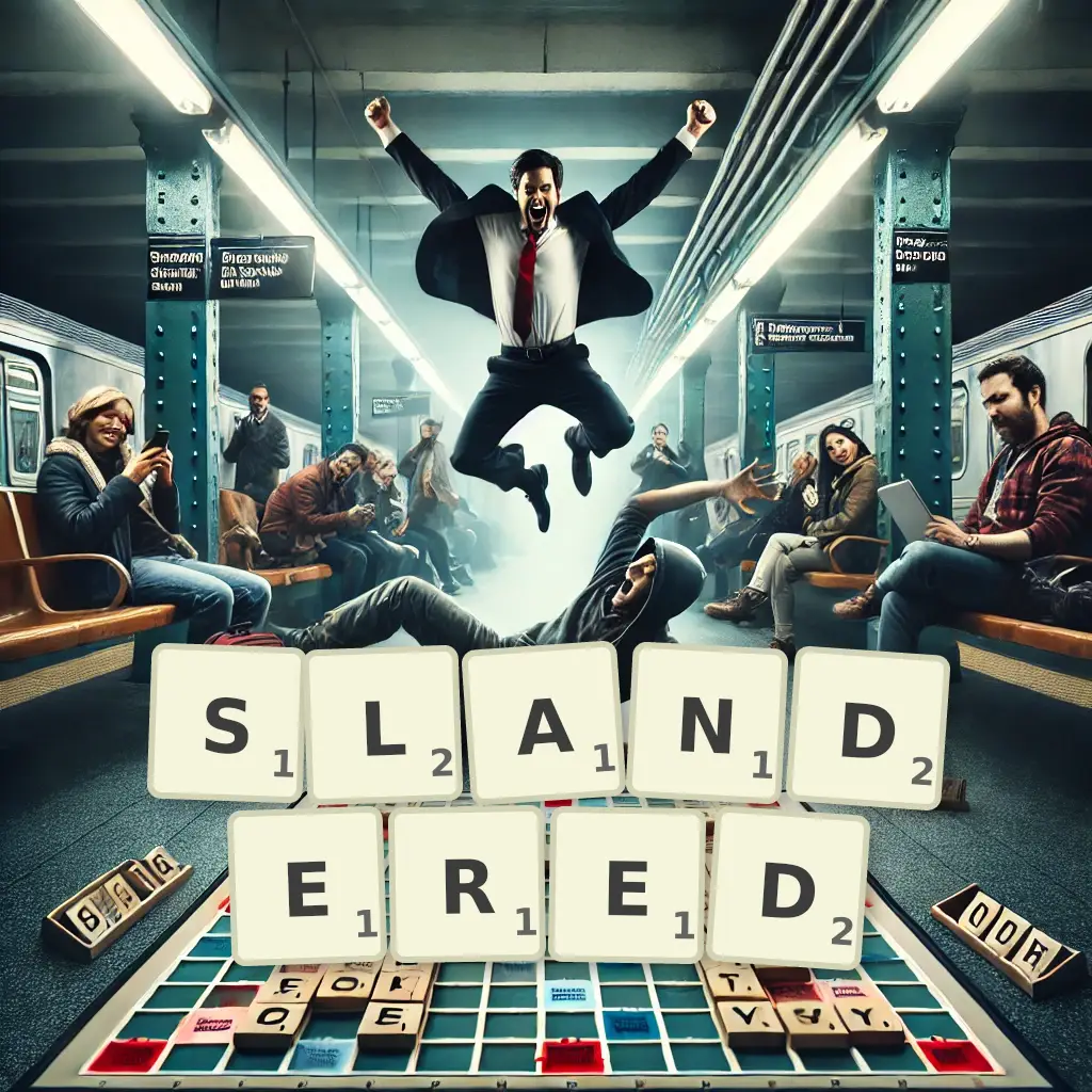 List of words with letters SLANDERED Words with letters SLANDERED