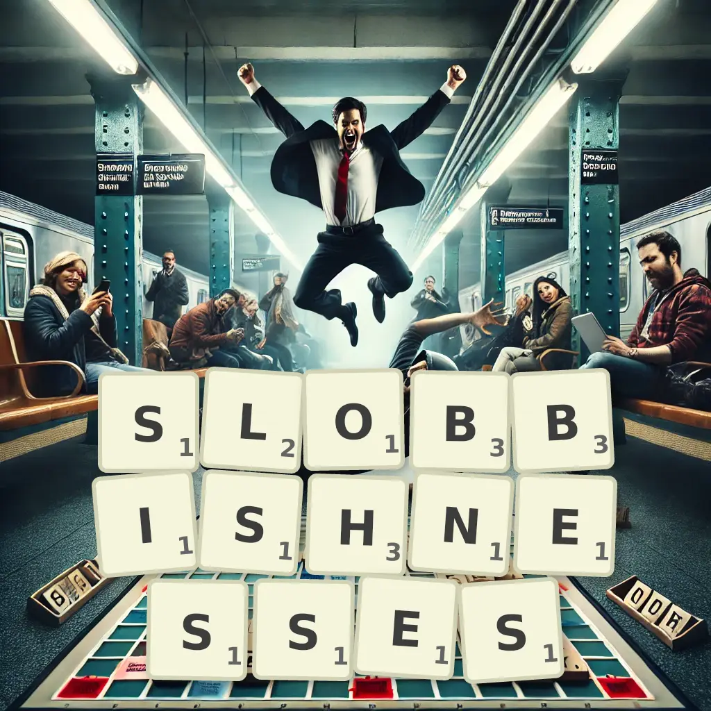 List of words with letters SLOBBISHNESSES Words with letters SLOBBISHNESSES