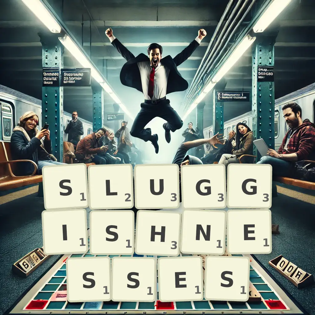 List of words with letters SLUGGISHNESSES Words with letters SLUGGISHNESSES