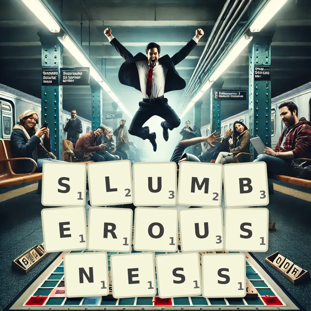 List of words with letters SLUMBEROUSNESS Words with letters SLUMBEROUSNESS