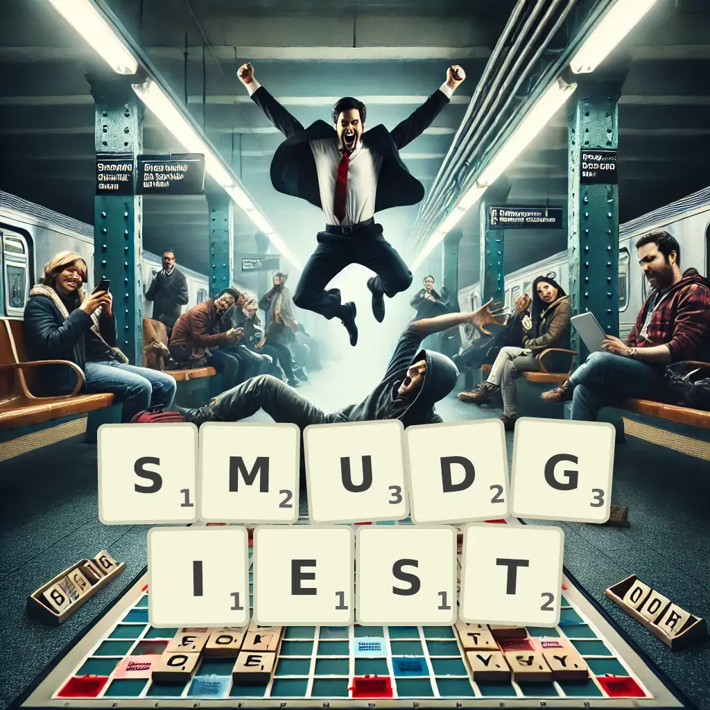 List of words with letters SMUDGIEST Words with letters SMUDGIEST