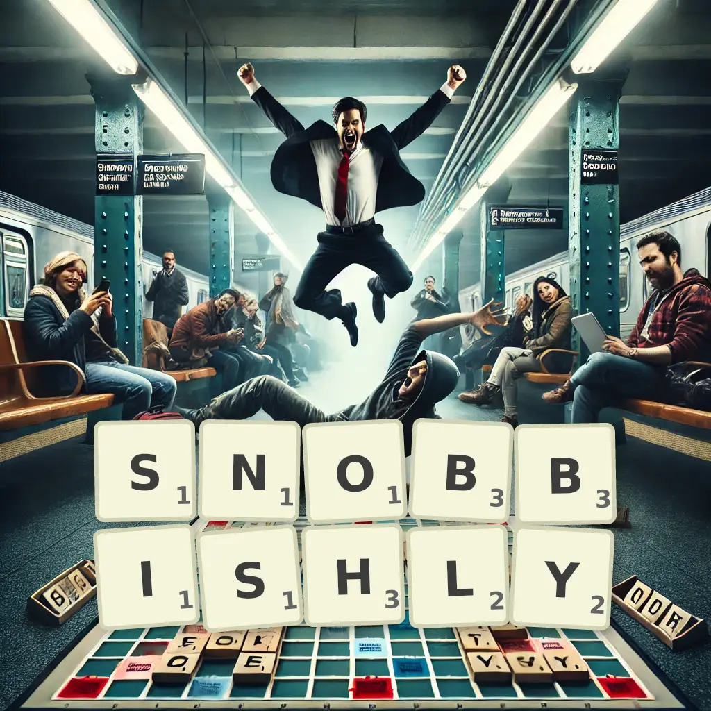 List of words with letters SNOBBISHLY Words with letters SNOBBISHLY