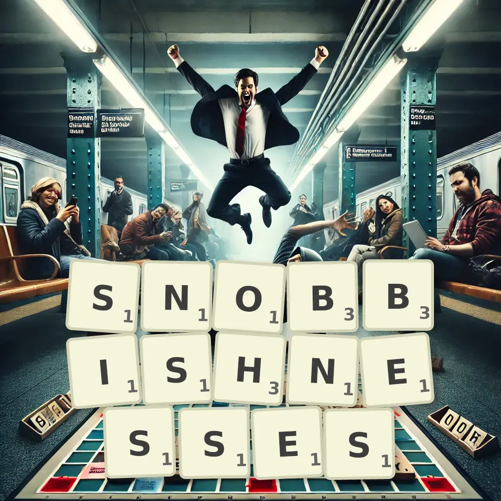 List of words with letters SNOBBISHNESSES Words with letters SNOBBISHNESSES