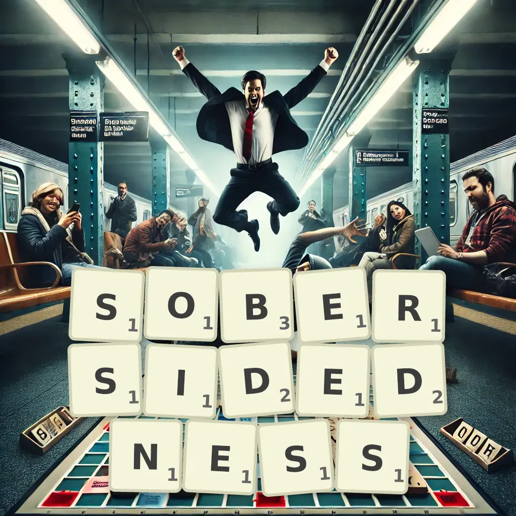 List of words with letters SOBERSIDEDNESS Words with letters SOBERSIDEDNESS