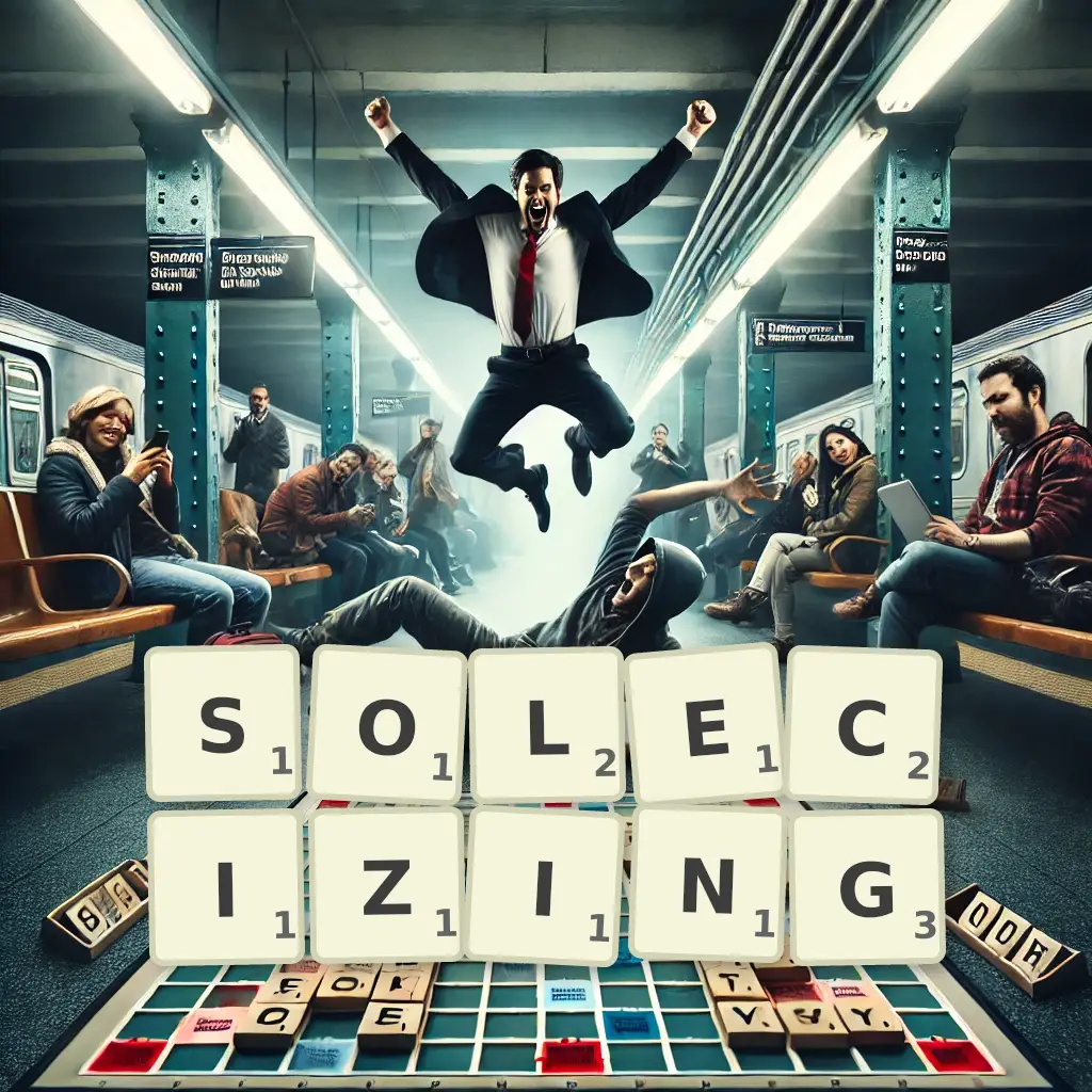 List of words with letters SOLECIZING Words with letters SOLECIZING
