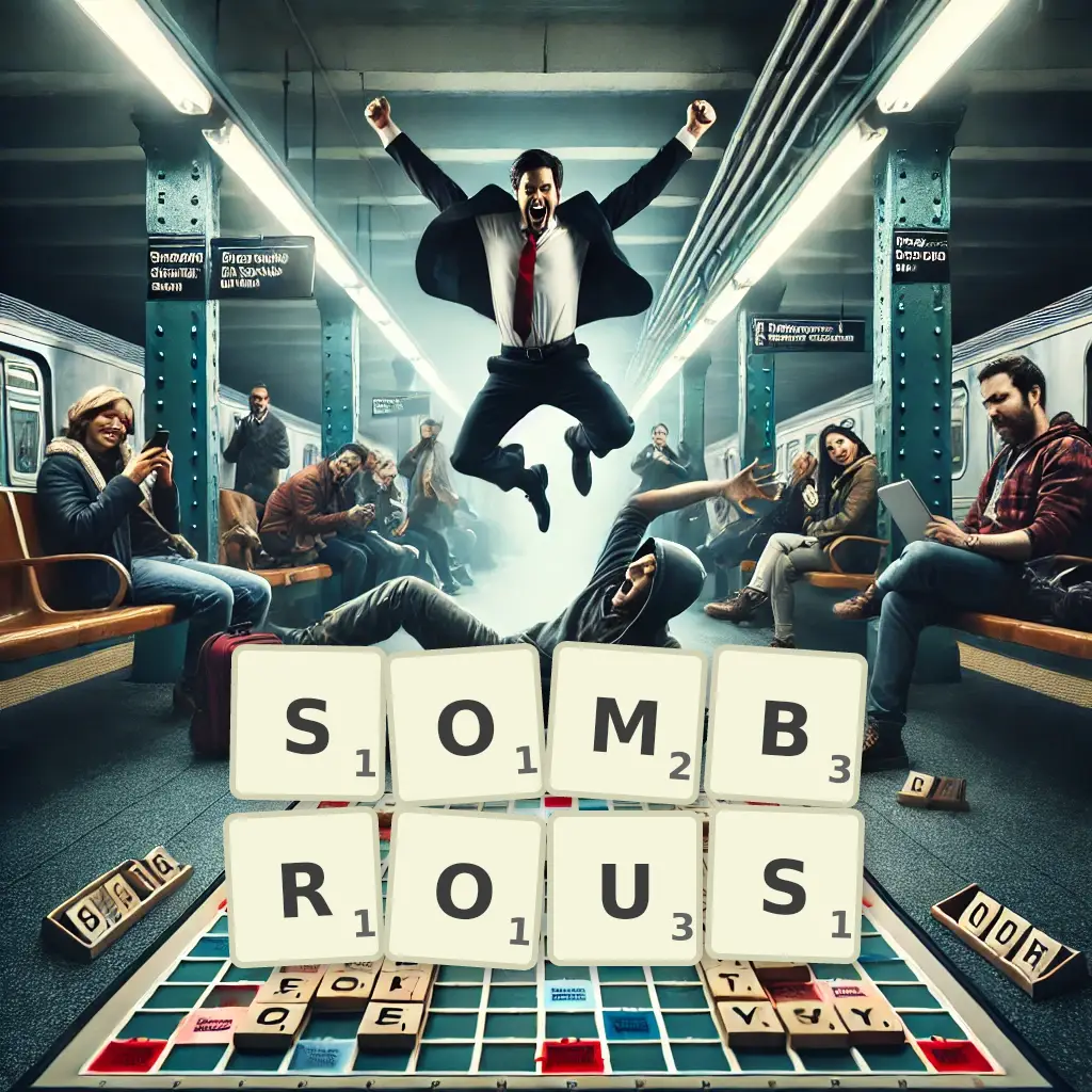 List of words with letters SOMBROUS Words with letters SOMBROUS