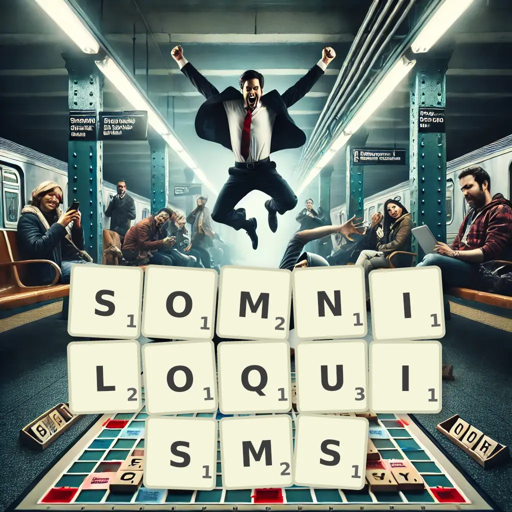List of words with letters SOMNILOQUISMS Words with letters SOMNILOQUISMS