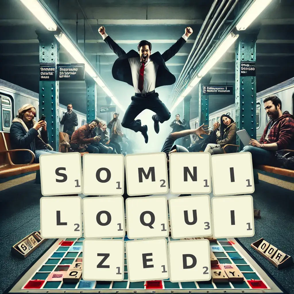 List of words with letters SOMNILOQUIZED Words with letters SOMNILOQUIZED