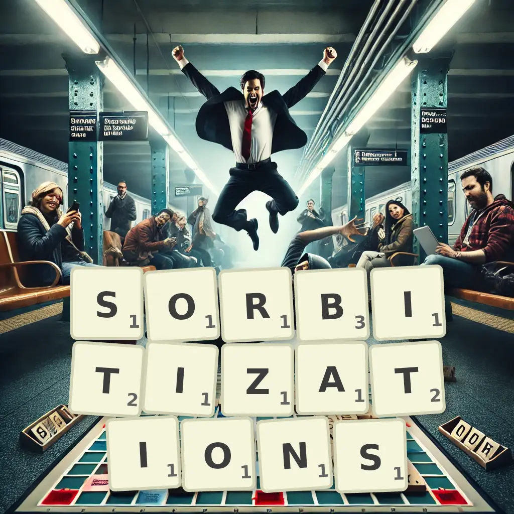 List of words with letters SORBITIZATIONS Words with letters SORBITIZATIONS