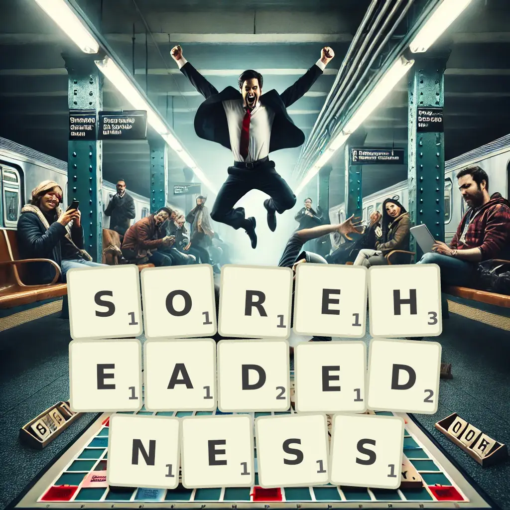 List of words with letters SOREHEADEDNESS Words with letters SOREHEADEDNESS