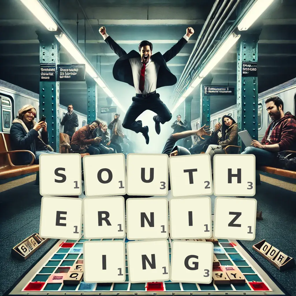 List of words with letters SOUTHERNIZING Words with letters SOUTHERNIZING